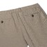 Com4 Modern Chino Mini Herringbone Pattern Flat-Front Broek Beige