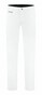 Com4 Modern Chino Uni Cotton Broek Wit