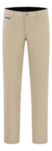 Com4 Modern Chino Uni Cotton Broek Zand