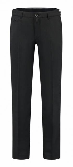 Com4 Modern Chino Uni Wool Blend Broek Donker Grijs