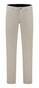 Com4 Modern Chino Wool Look Flat-Front Broek Licht Beige