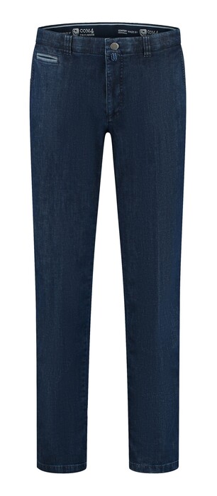 Com4 Modern Denim Uni Jeans Blauw
