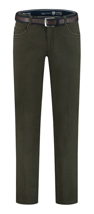 Com4 Swing Front Cotton Broek Forest