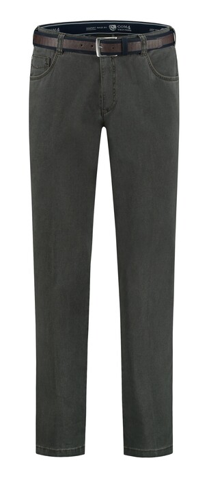 Com4 Swing Front Cotton Broek Grijs