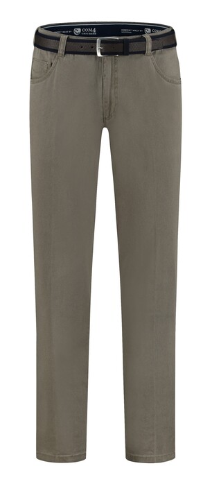 Com4 Swing Front Cotton Broek Khaki