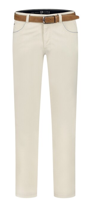Com4 Swing Front Cotton Broek Kitt