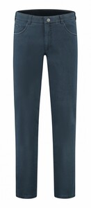 Com4 Swing Front Cotton Trousers Broek Navy