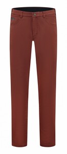 Com4 Swing Front Cotton Trousers Broek Terra