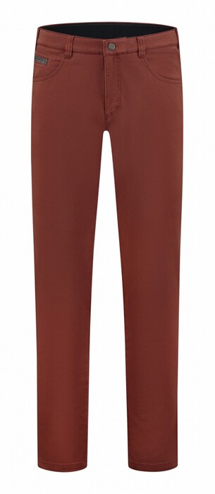 Com4 Swing Front Cotton Trousers Broek Terra