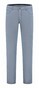 Com4 Swing Front Cotton Trousers Fine Structure Pattern Broek Licht Blauw