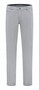 Com4 Swing Front Cotton Trousers Fine Structure Pattern Broek Licht Grijs