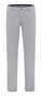 Com4 Swing Front Cotton Trousers Fine Structure Pattern Broek Licht Grijs