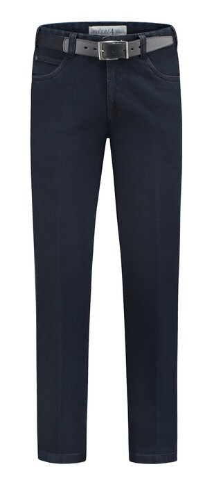 Com4 Swing Front Denim Jeans Donker Blauw