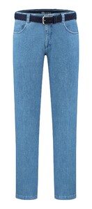 Com4 Swing Front Denim Jeans Licht Blauw