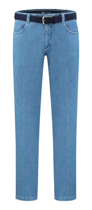 Com4 Swing Front Denim Jeans Licht Blauw