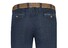 Com4 Swing Front Fine Contrast Broek Indigo