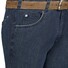 Com4 Swing Front Fine Contrast Broek Indigo