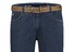 Com4 Swing Front Fine Contrast Broek Indigo