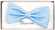 Daspartout Butterfly Bowtie Strikje Licht Blauw