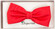 Daspartout Butterfly Bowtie Strikje Rood