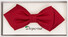 Daspartout Diamond Point Bowtie Strikje Rood