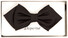 Daspartout Diamond Point Bowtie Strikje Zwart