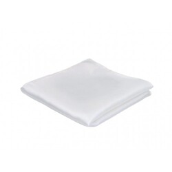 Daspartout Luxe Zijden Pochet Wit