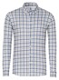 Desoto Allover Check Pattern Overhemd Beige-Blauw