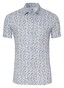 Desoto Allover Fantasy Dots Overhemd Blauw-Geel