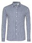 Desoto Allover Vertical Stripes Overhemd Donker Blauw