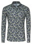 Desoto Autumn Mood Casual Kent Overhemd Navy-Groen