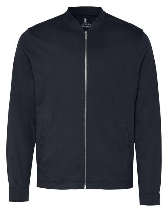Desoto Casual College Jacket Vest Navy