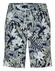 Desoto Casual Drawstring Short Floral Pattern Bermuda Pastel Groen-Multi
