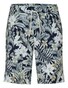 Desoto Casual Drawstring Short Floral Pattern Bermuda Pastel Groen-Multi