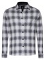 Desoto Casual Kent Check Flanel Overshirt Grijs