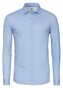 Desoto Casual Kent Collar Twill Pattern Stripe Overhemd Licht Blauw