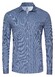 Desoto Casual Kent Collar Twill Pattern Stripe Overhemd Navy
