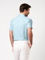 Desoto Casual Kent Oxford Cotton Polo Aqua