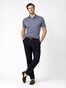 Desoto Casual Kent Oxford Cotton Polo Blauw