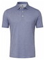 Desoto Casual Kent Oxford Cotton Polo Blauw