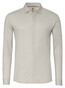 Desoto Casual Kent Solid Color Twill Overhemd Beige