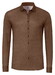 Desoto Casual Kent Solid Color Twill Shirt Light Brown