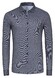 Desoto Casual Kent Twill Pattern Mélange Overhemd Grijs