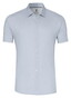 Desoto Casual Kent Uni Color Oxford Short Sleeve Shirt Light Grey