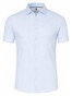 Desoto Casual Kent Vertical Stripes Overhemd Licht Blauw
