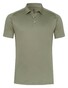 Desoto Casual Uni Color Cotton Piqué Polo Donker Groen