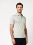 Desoto Casual Uni Color Cotton Piqué Polo Licht Groen