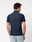 Desoto Casual Uni Color Cotton Piqué Polo Navy