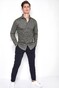 Desoto Cotele New Shark Fine Line Cotton Overhemd Grijs
