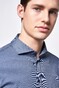 Desoto Cotele New Shark Fine Line Cotton Overhemd Indigo